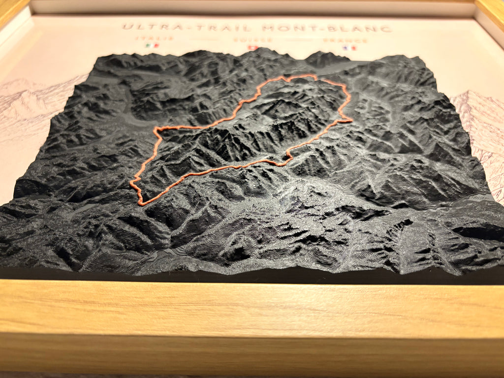 NOT A MAP — Ultra-Trail du Mont-Blanc