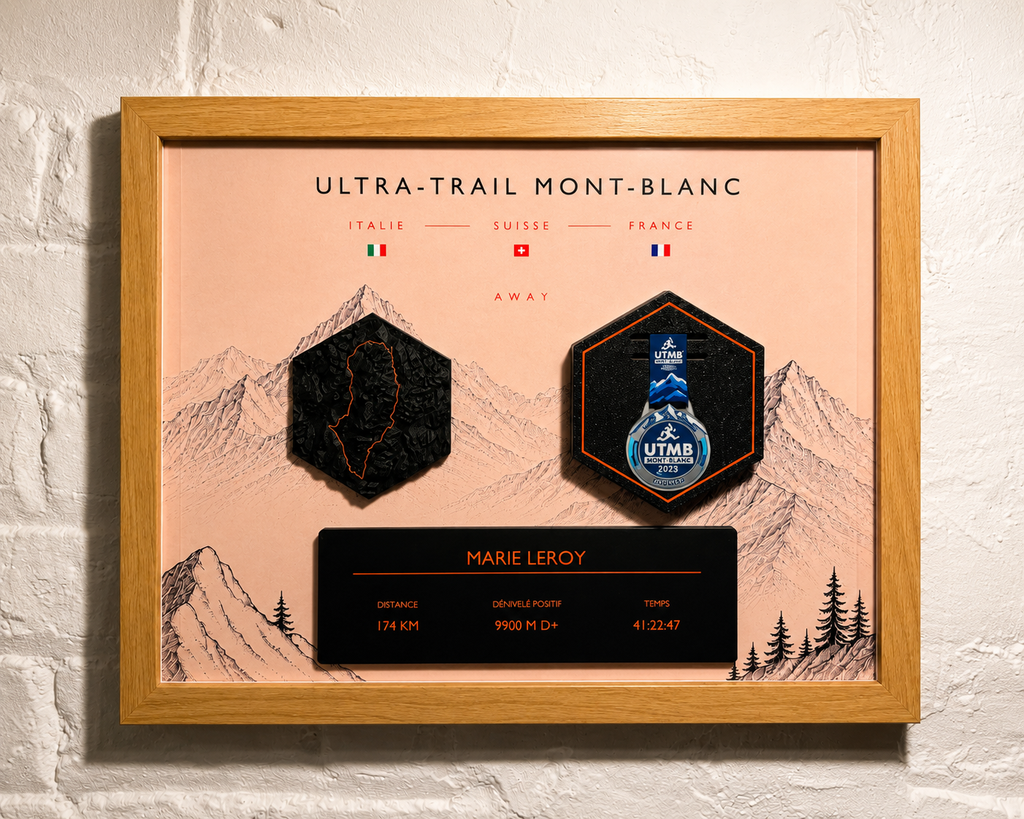 Cadre Trail Legacy Personnalisé Ultra-Trail du Mont-Blanc