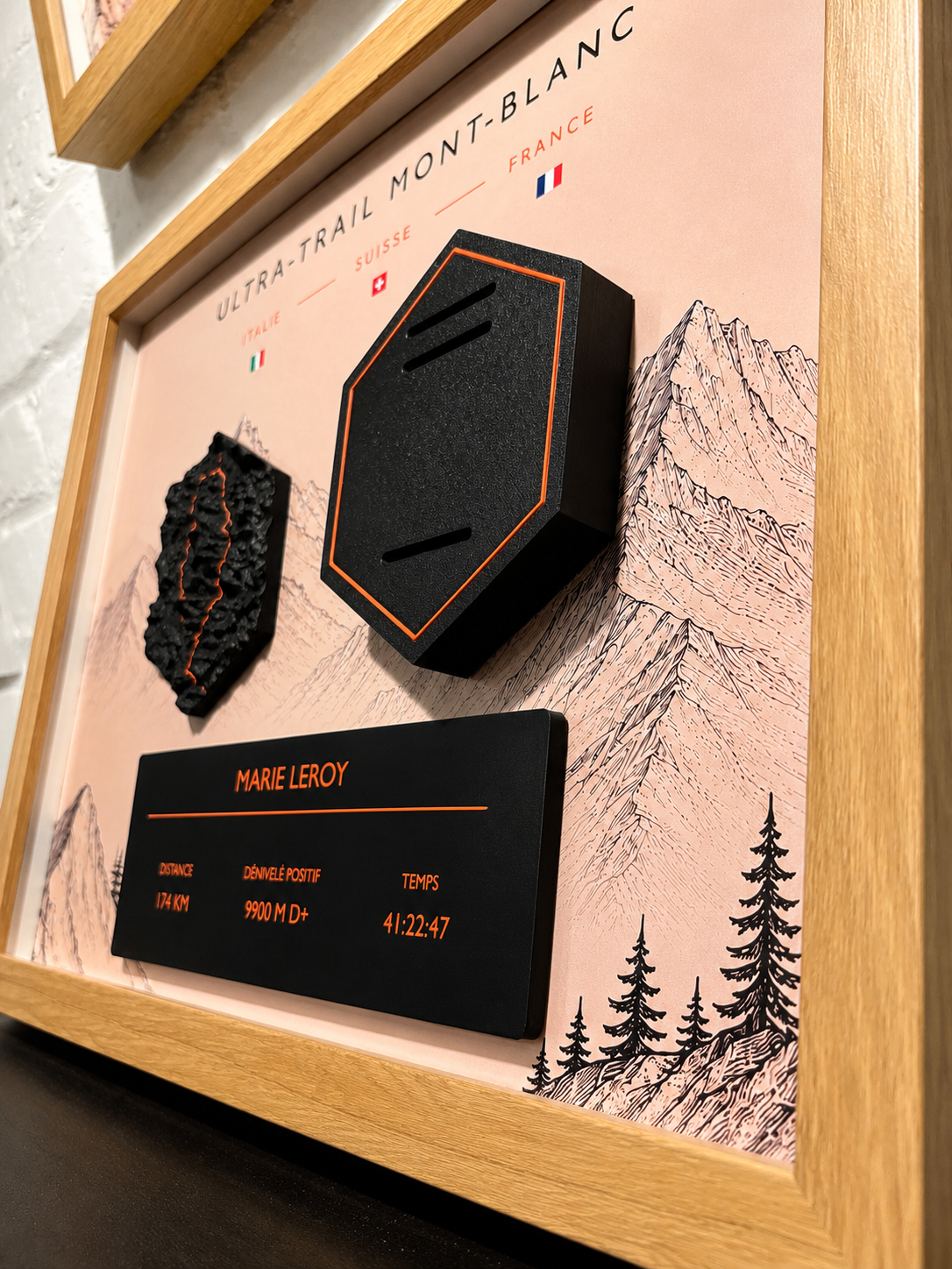 Cadre Trail Legacy Personnalisé Ultra-Trail du Mont-Blanc