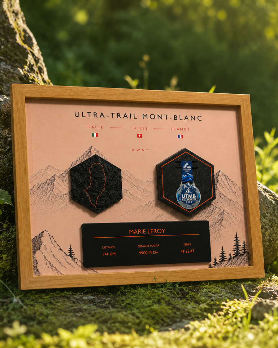 Cadre Trail Legacy Personnalisé Ultra-Trail du Mont-Blanc