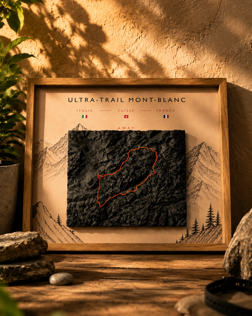 NOT A MAP — Ultra-Trail du Mont-Blanc